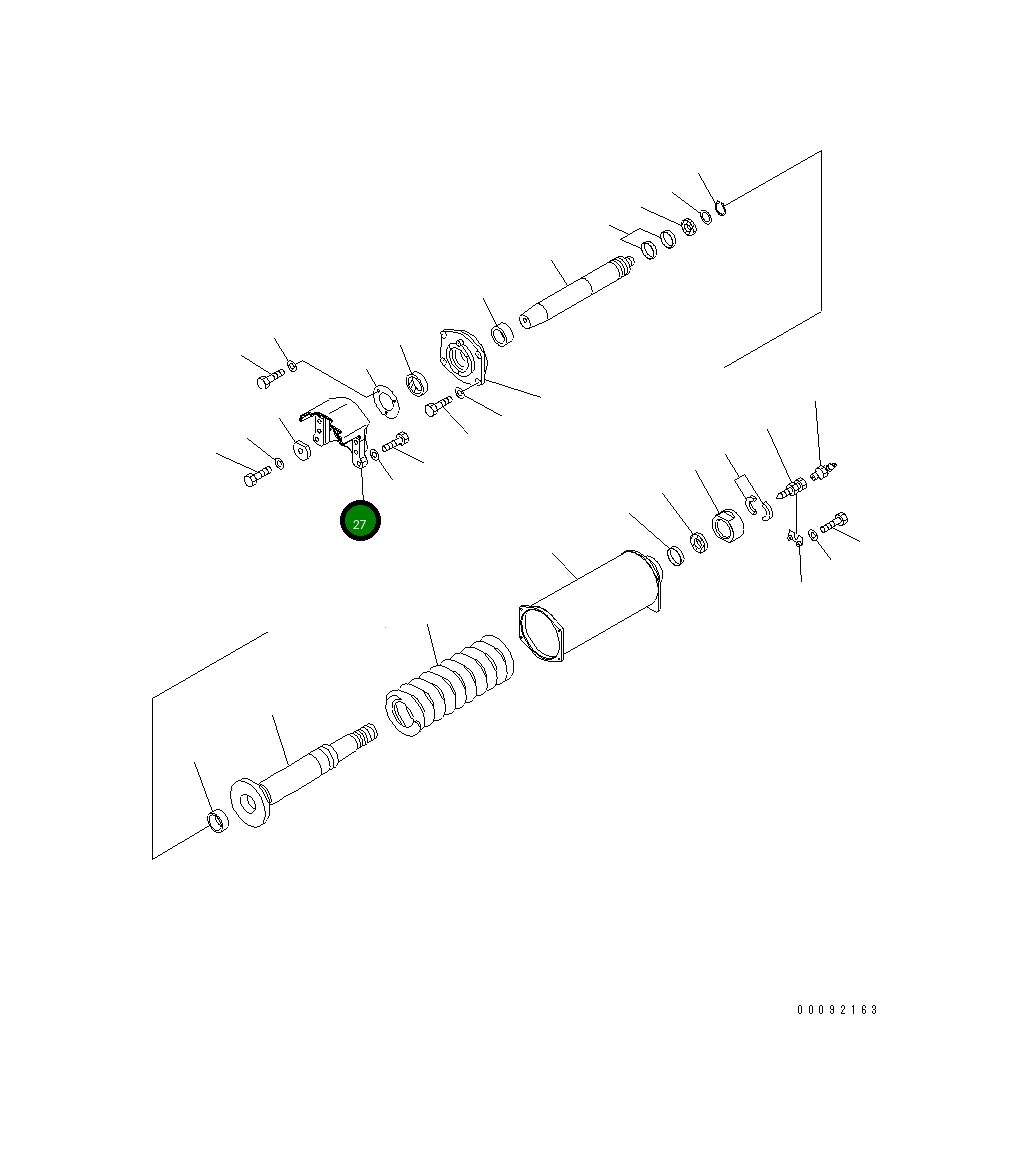 Вилка 14X-30-51380 Komatsu