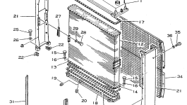 Бак 195-03-11164 Komatsu