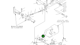 Вилка 113-43-41430 Komatsu