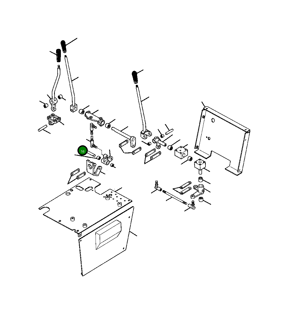 Вал 623 608 C1 Komatsu