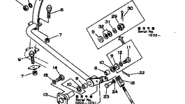 Вал 237-43-18160 Komatsu