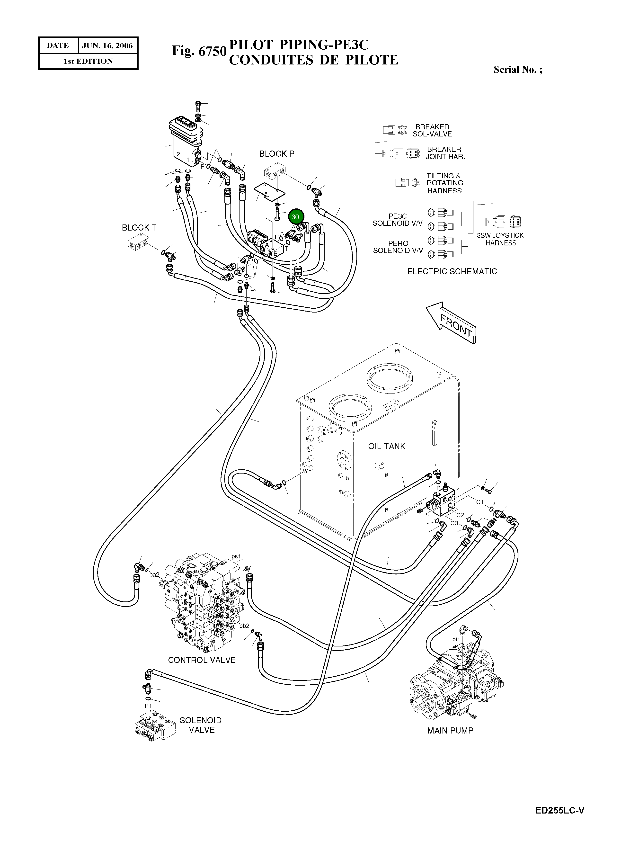 Болт M10X1.5X60 S0558766 Komatsu