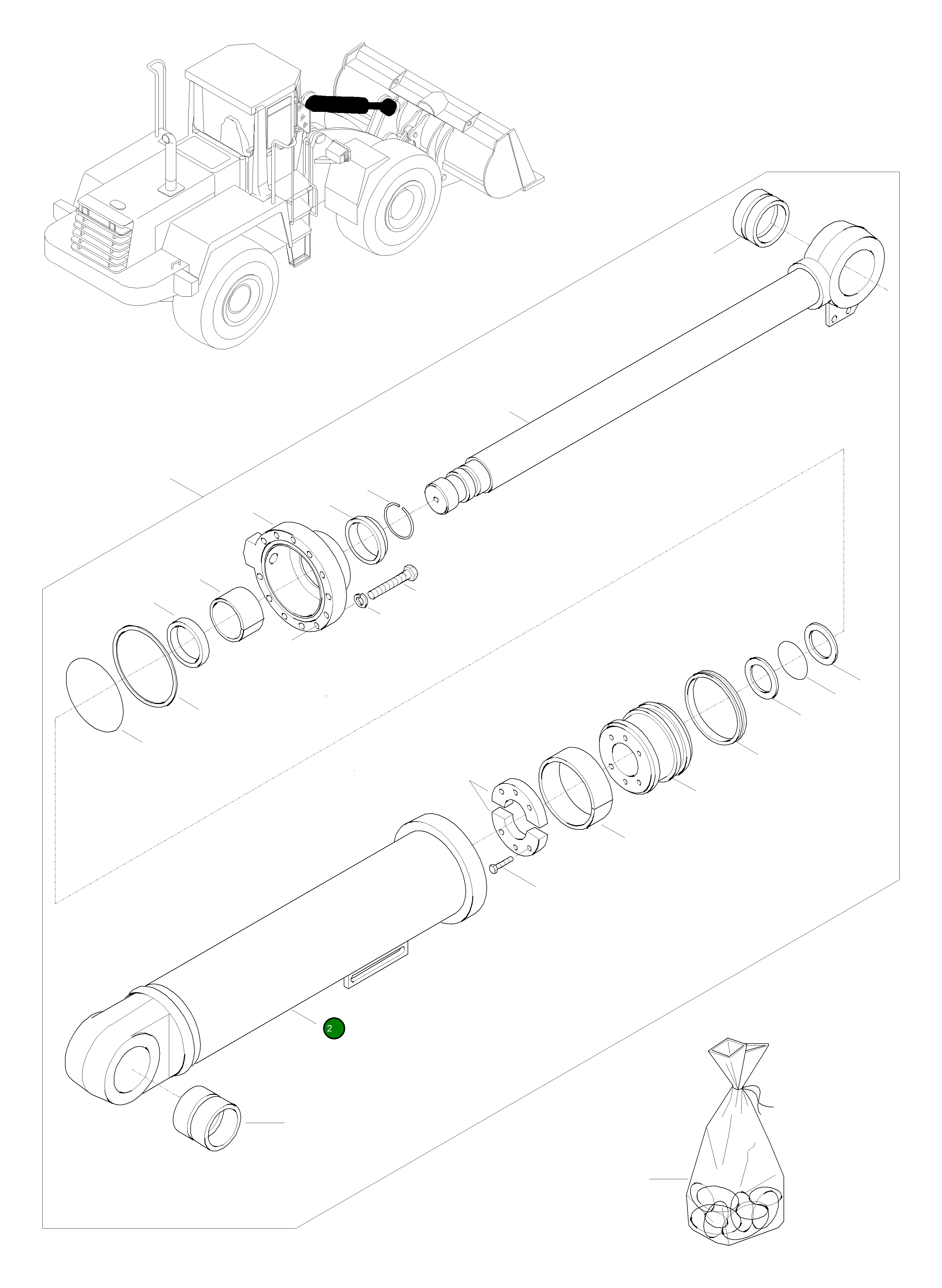 Барабан 419-63-H0P10 Komatsu
