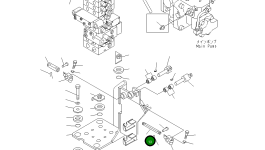 Вилка 20T-43-81140 Komatsu