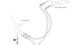 Адаптер, S PFO1/4XPF1/4 2181-1126D118 Komatsu