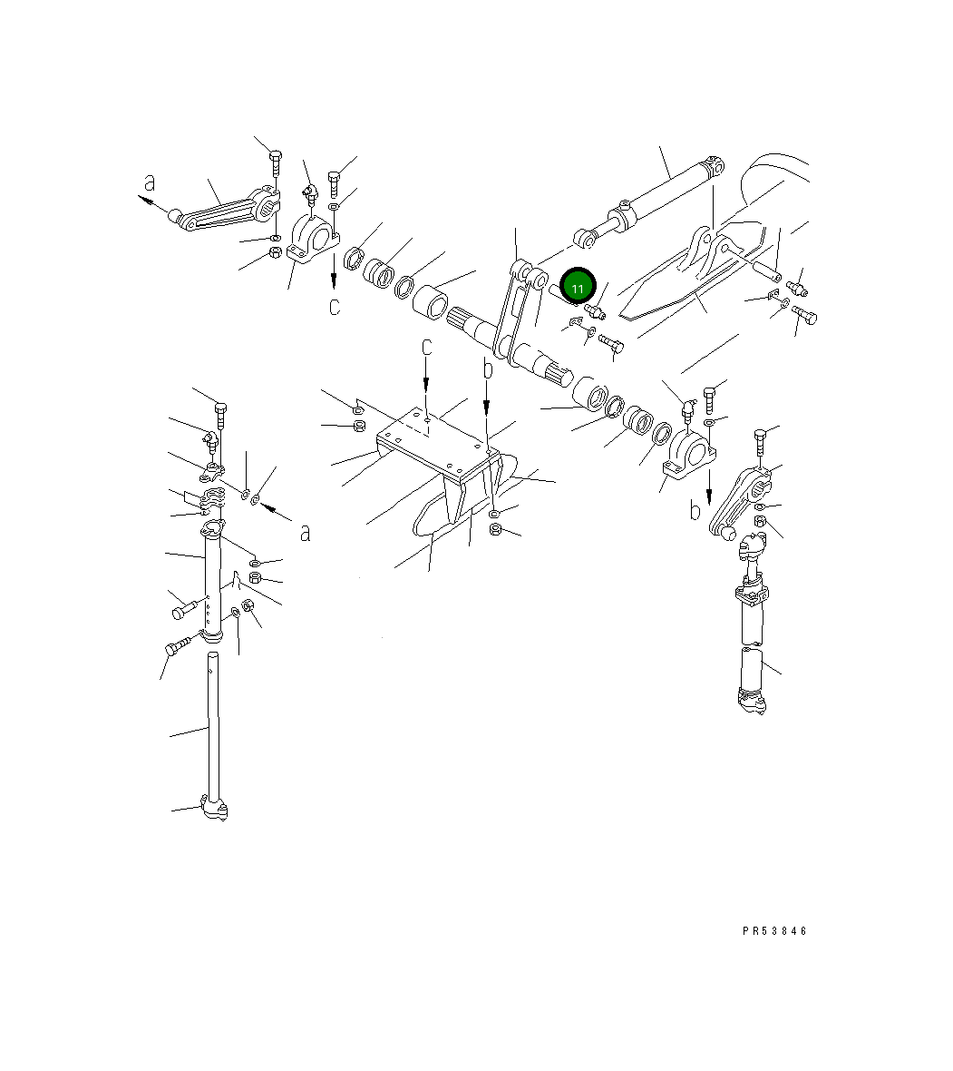 Вал 09241-50190 Komatsu