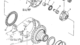 Шестерня 209-27-51262 Komatsu