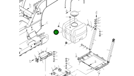 Бак 8234-79-1370 Komatsu