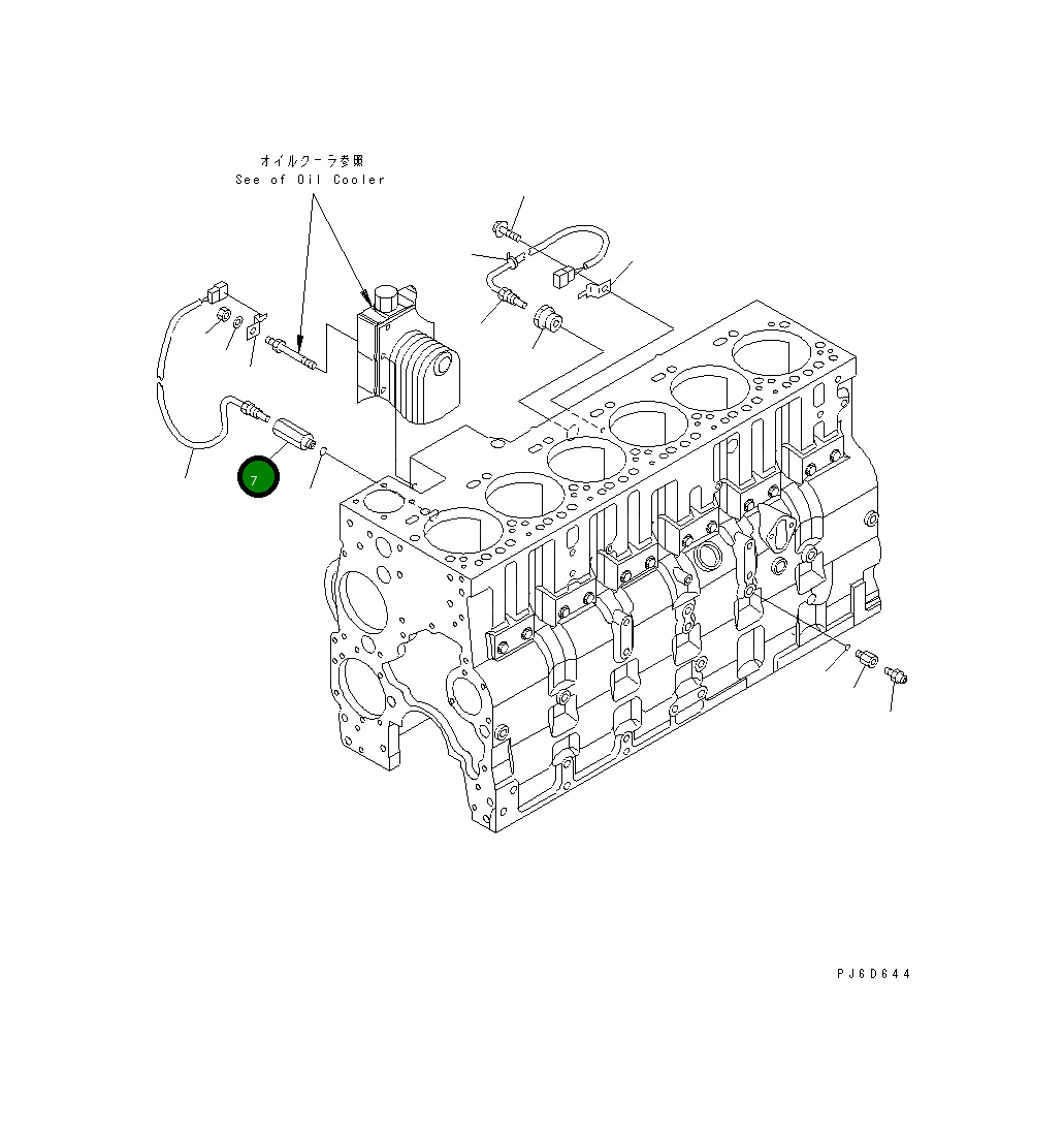 Адаптер 6743-11-6910 Komatsu