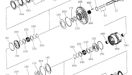 Вал BW252387 Komatsu