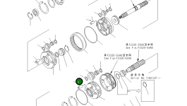 Вал 17A-15-42531 Komatsu
