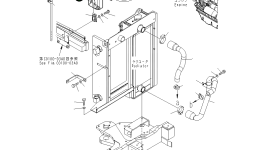 Бак 22M-03-23180 Komatsu
