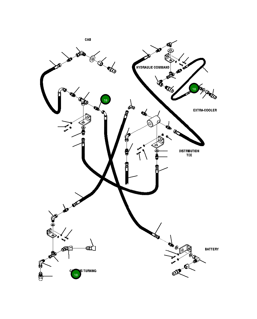 Адаптер 20Y-969-B170 Komatsu