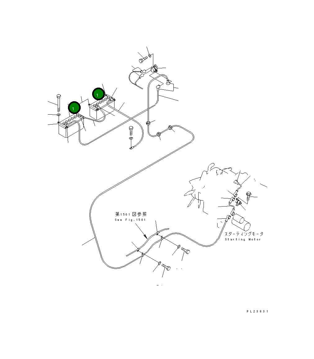 Аккумулятор 195G51 повышенной ёмкости 6995-81-3260 Komatsu