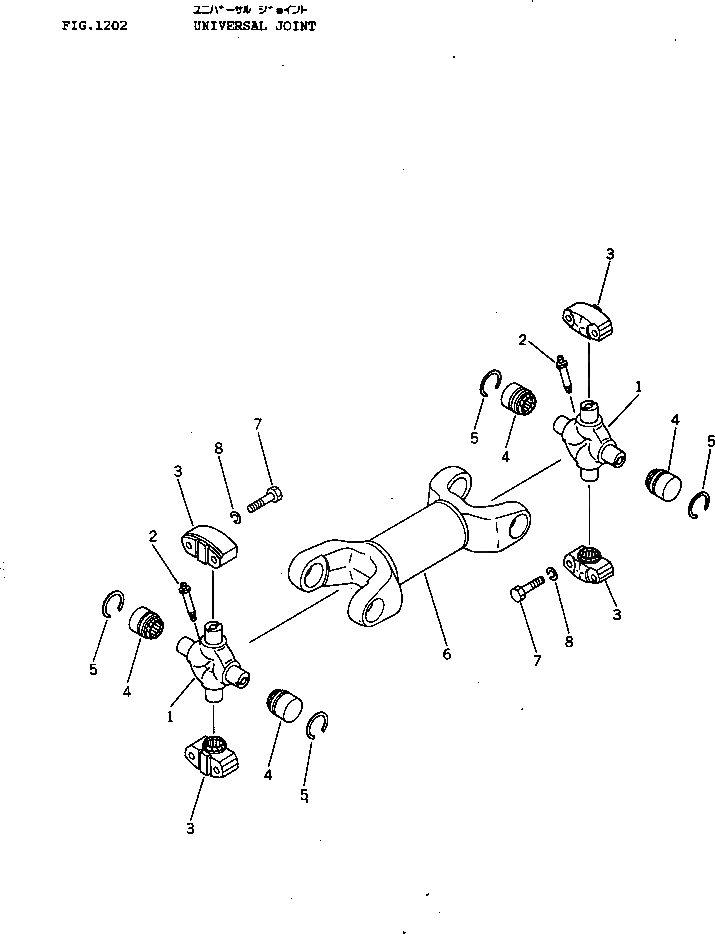 Вилка 124-11-31261 Komatsu