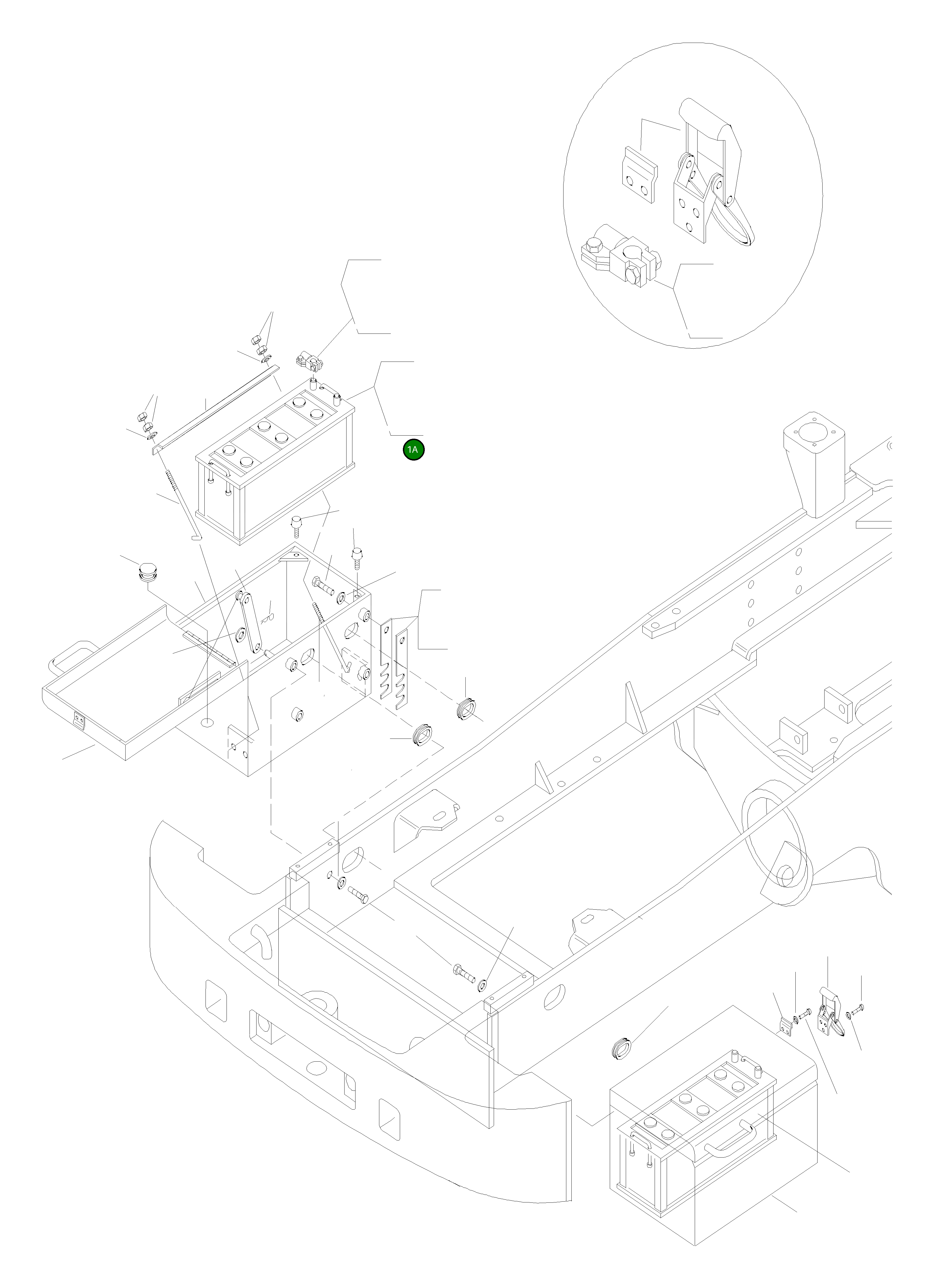 Аккумулятор 421-Z28-H110 Komatsu