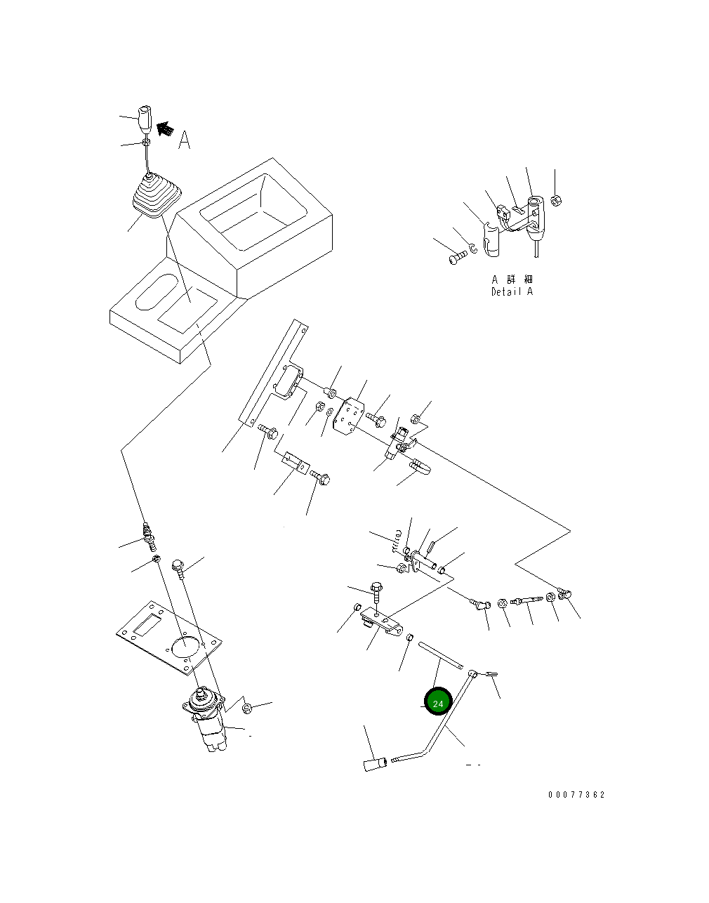 Вал 418-43-28190 Komatsu