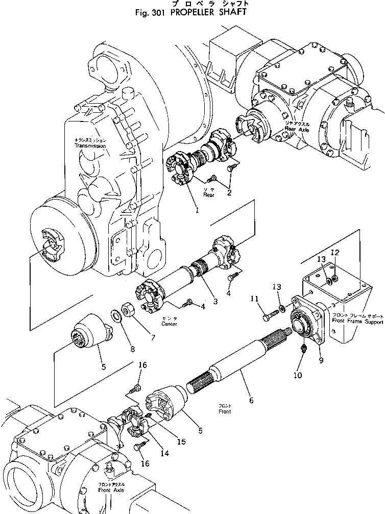 Вилка 385-10129511 Komatsu