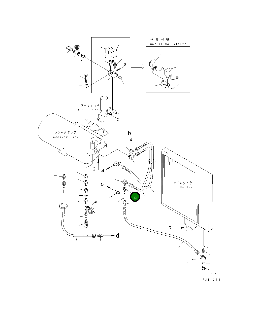 Адаптер 07326-00602 Komatsu