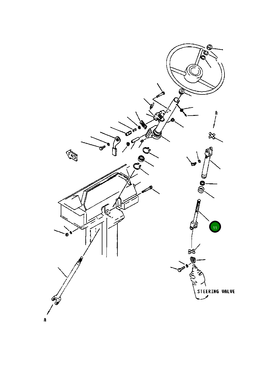 Вилка 562-88-11130 Komatsu