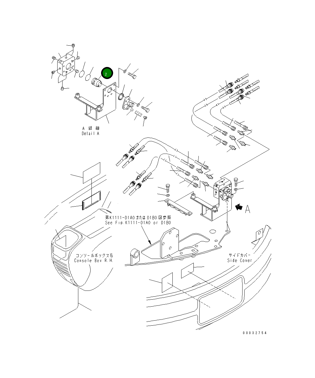 Вал 20T-62-74921 Komatsu