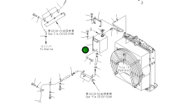Бак 23B-03-31813 Komatsu