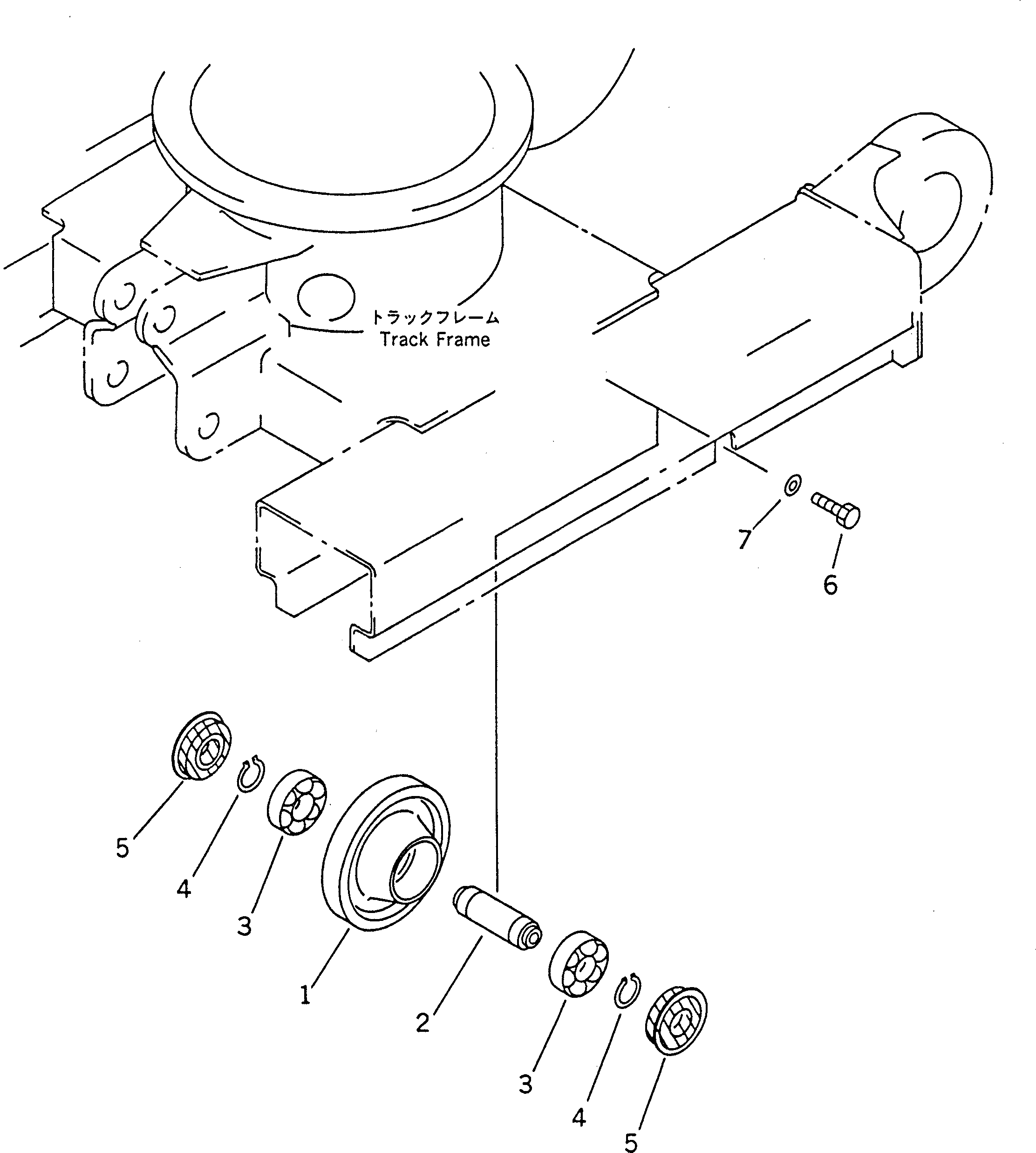 Вал 21A-35-11320 Komatsu