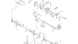 Вал 154-43-41240 Komatsu