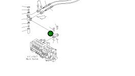 Вилка 21U-43-31280 Komatsu