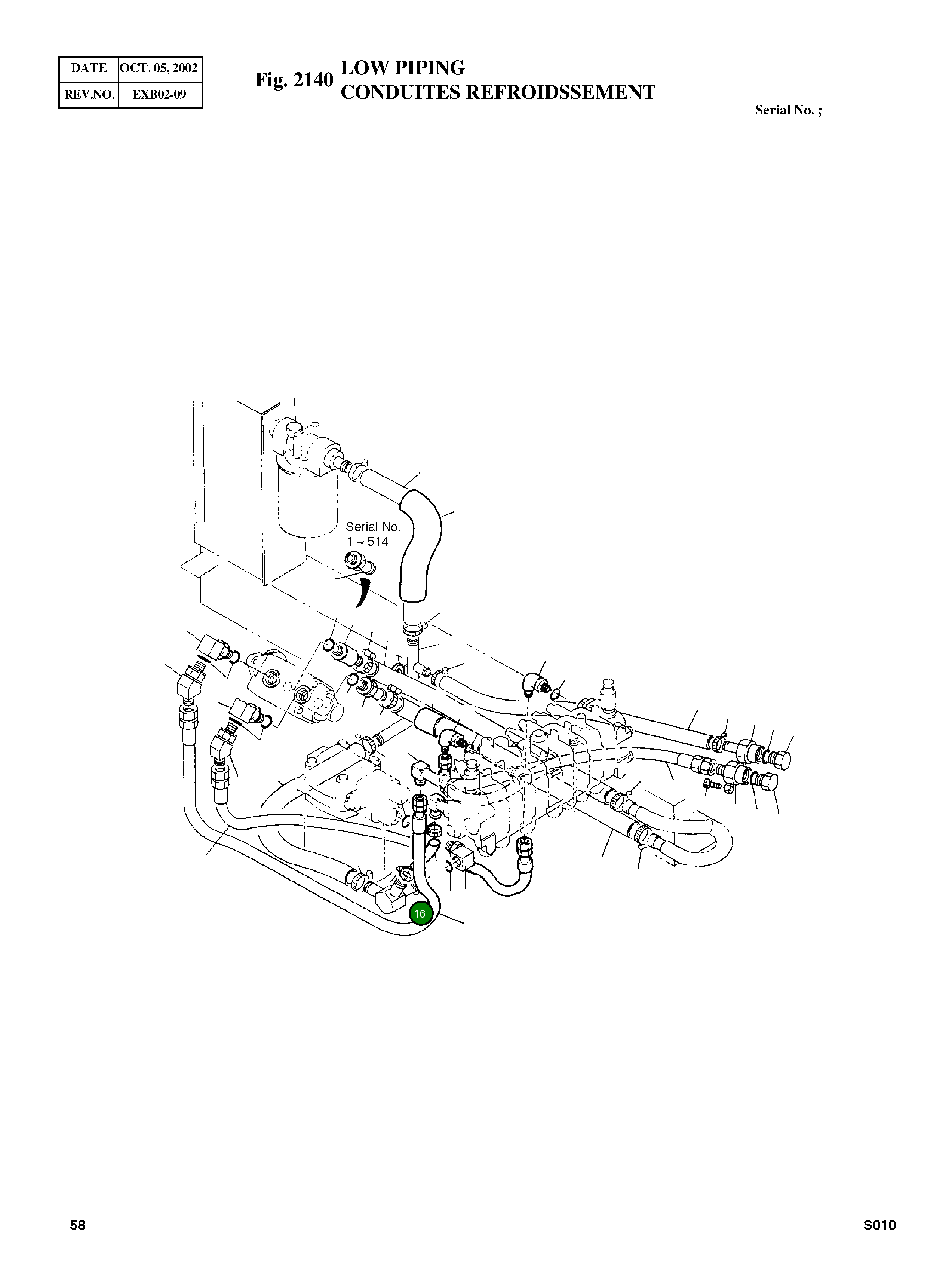 Адаптер PFO3/8 2181-2428 Komatsu