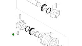 Болт M16X1.5X90 S0766061 Komatsu