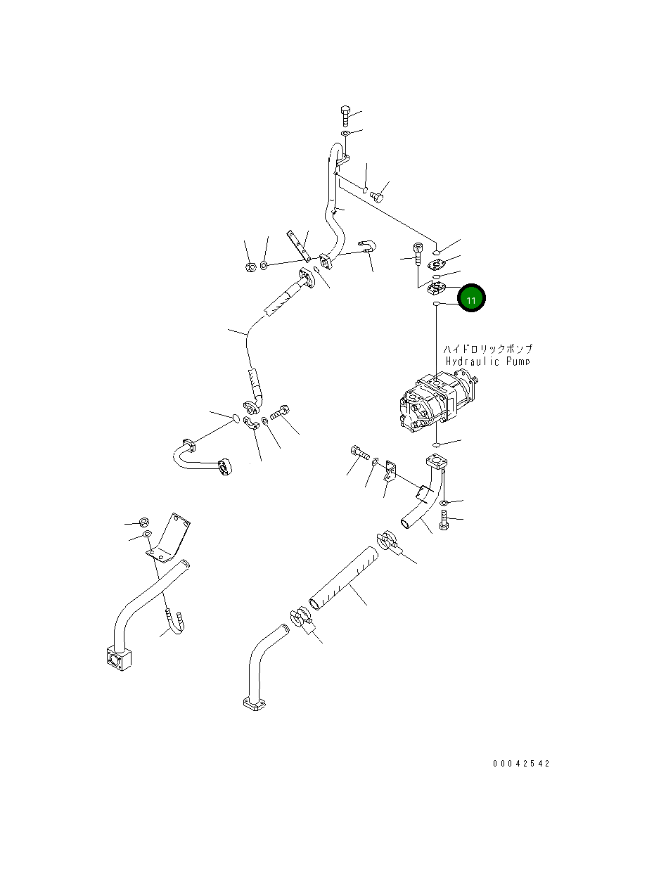 Адаптер 426-16-21420 Komatsu
