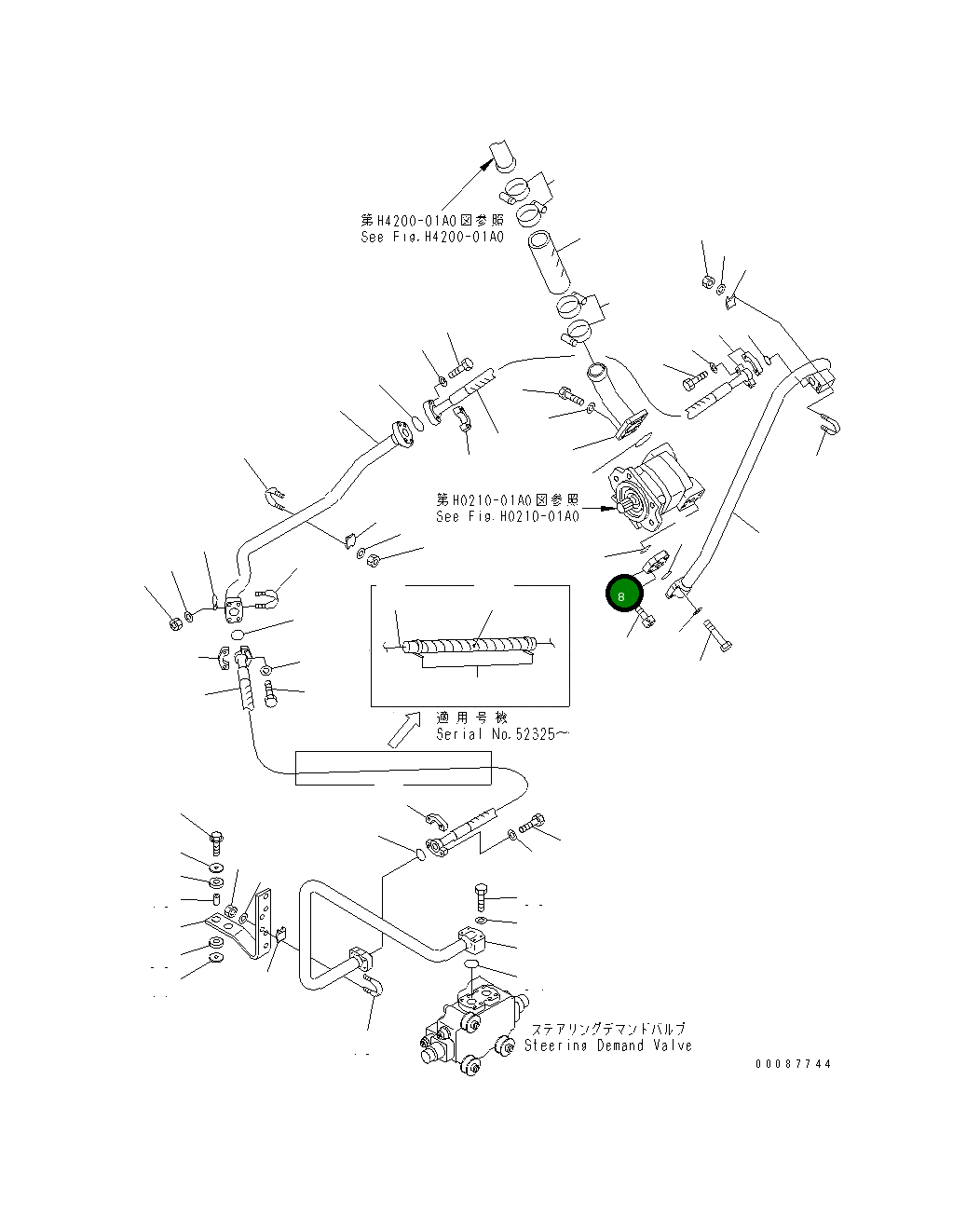 Адаптер 425-S05-3310 Komatsu