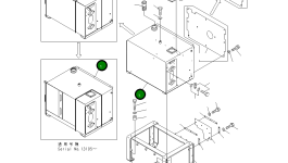 Бак 234-04-61113 Komatsu