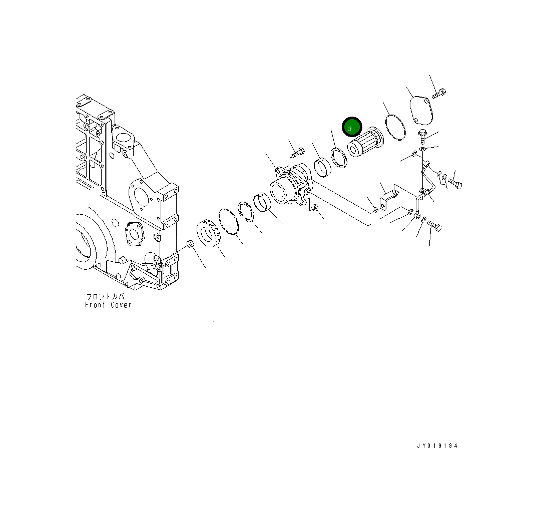 Вал 6210-81-4920 Komatsu