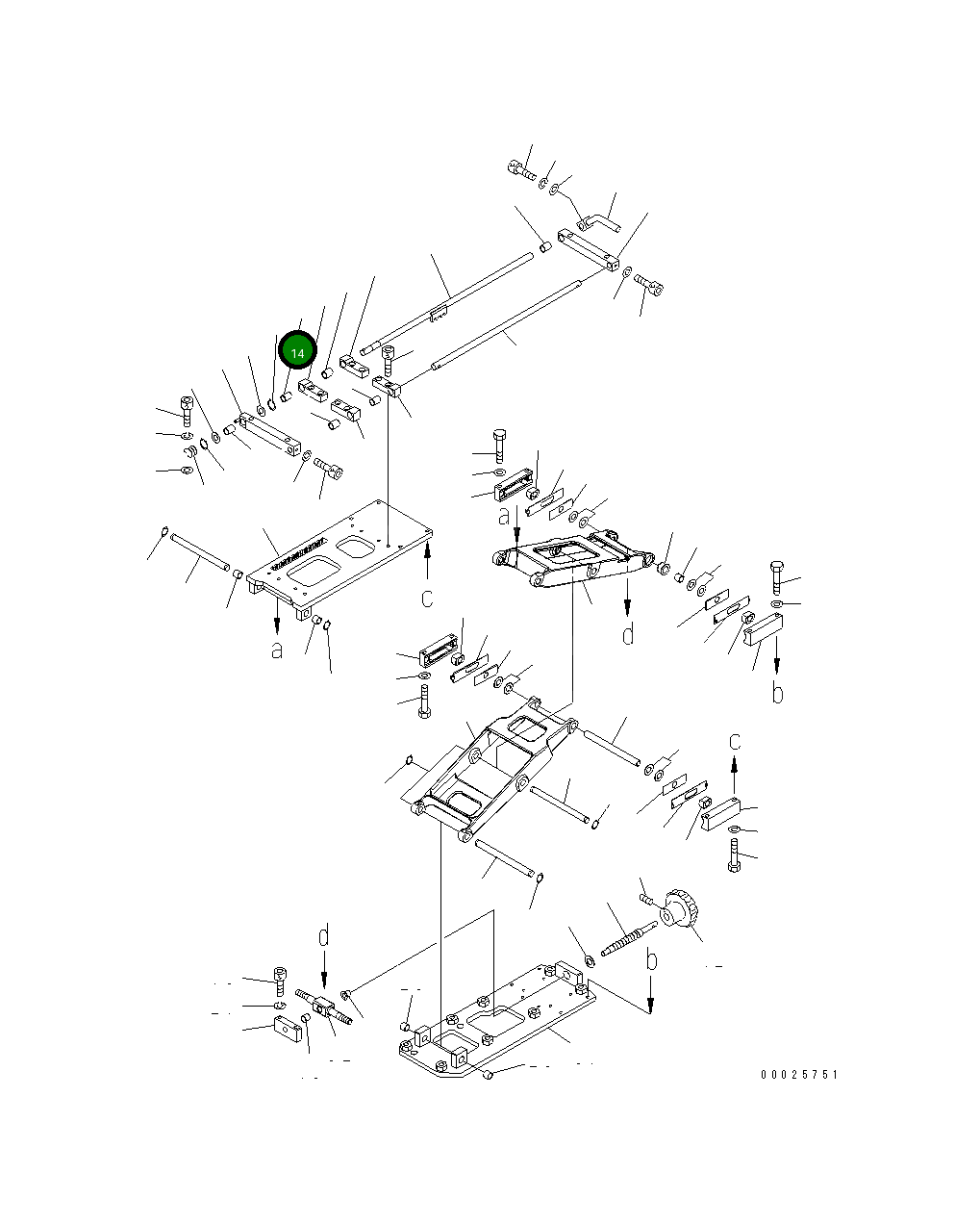 Винт 01023-20406 Komatsu