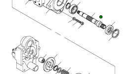 Вал 840141012 Komatsu