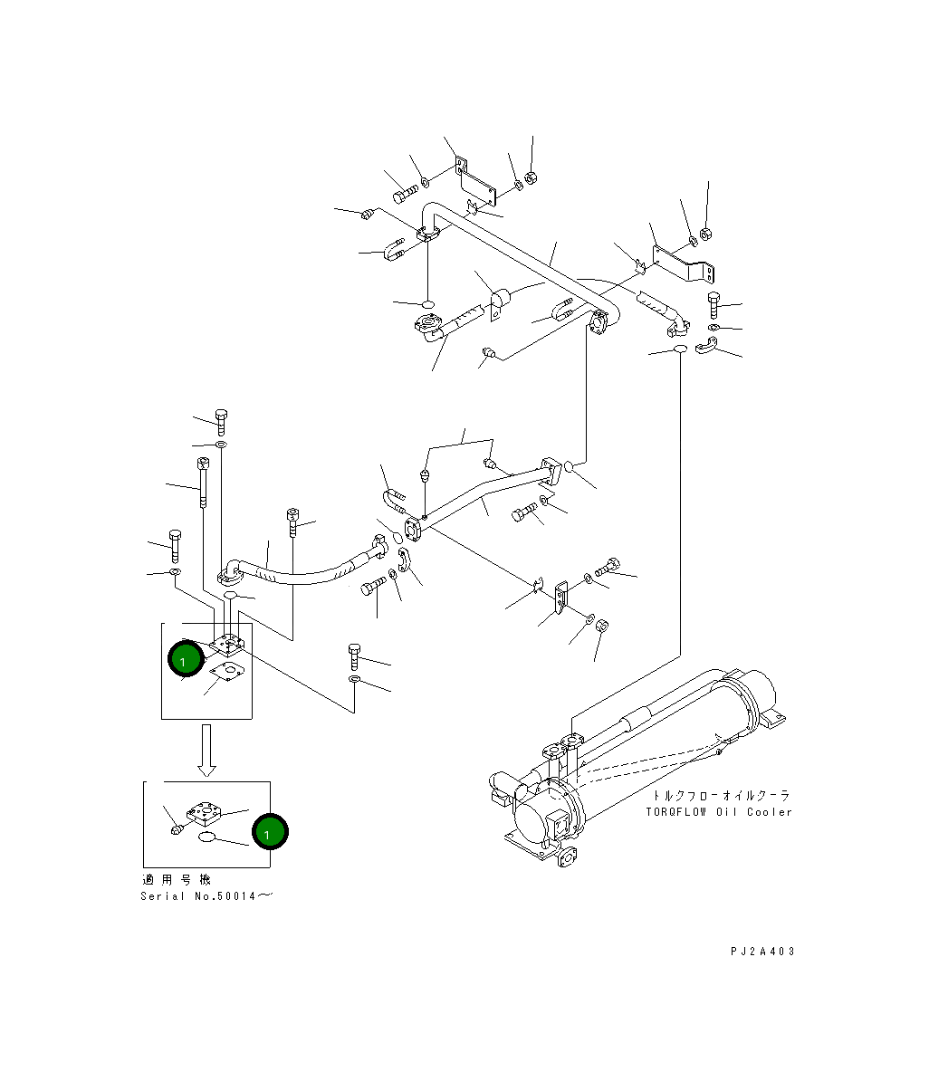 Адаптер 427-16-21530 Komatsu