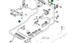 F-разъём, зелёный HM6400-0013 Komatsu