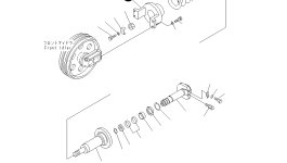 Вилка 20Y-30-32110 Komatsu