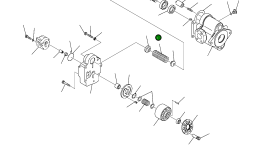 Вал FUFZD4732103 Komatsu