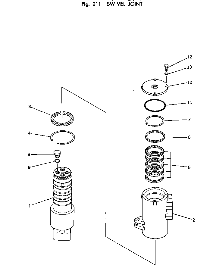 Вал 703-09-92520 Komatsu