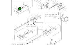 Вилка 176-43-43771 Komatsu