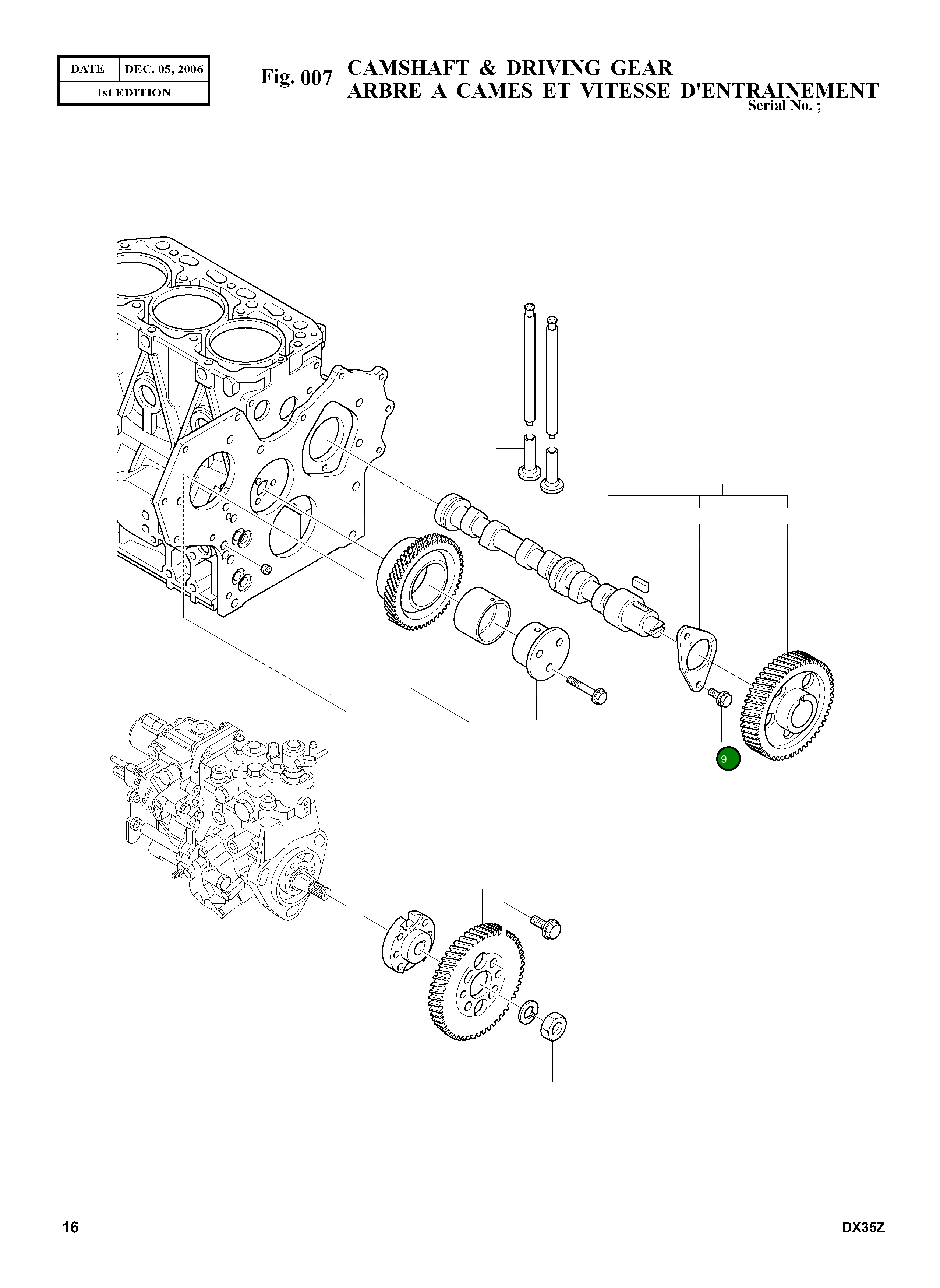 Болт M8X14 2.120-00041 Komatsu