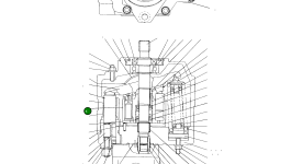 Барабан цилиндра FZD-4020-1-04 Komatsu