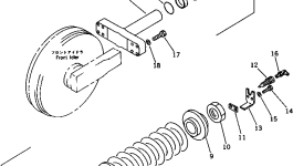 Вилка 204-30-41120 Komatsu