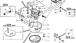 Вал 6110-53-2121 Komatsu