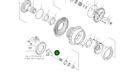 Вал 56D-27-12414 Komatsu