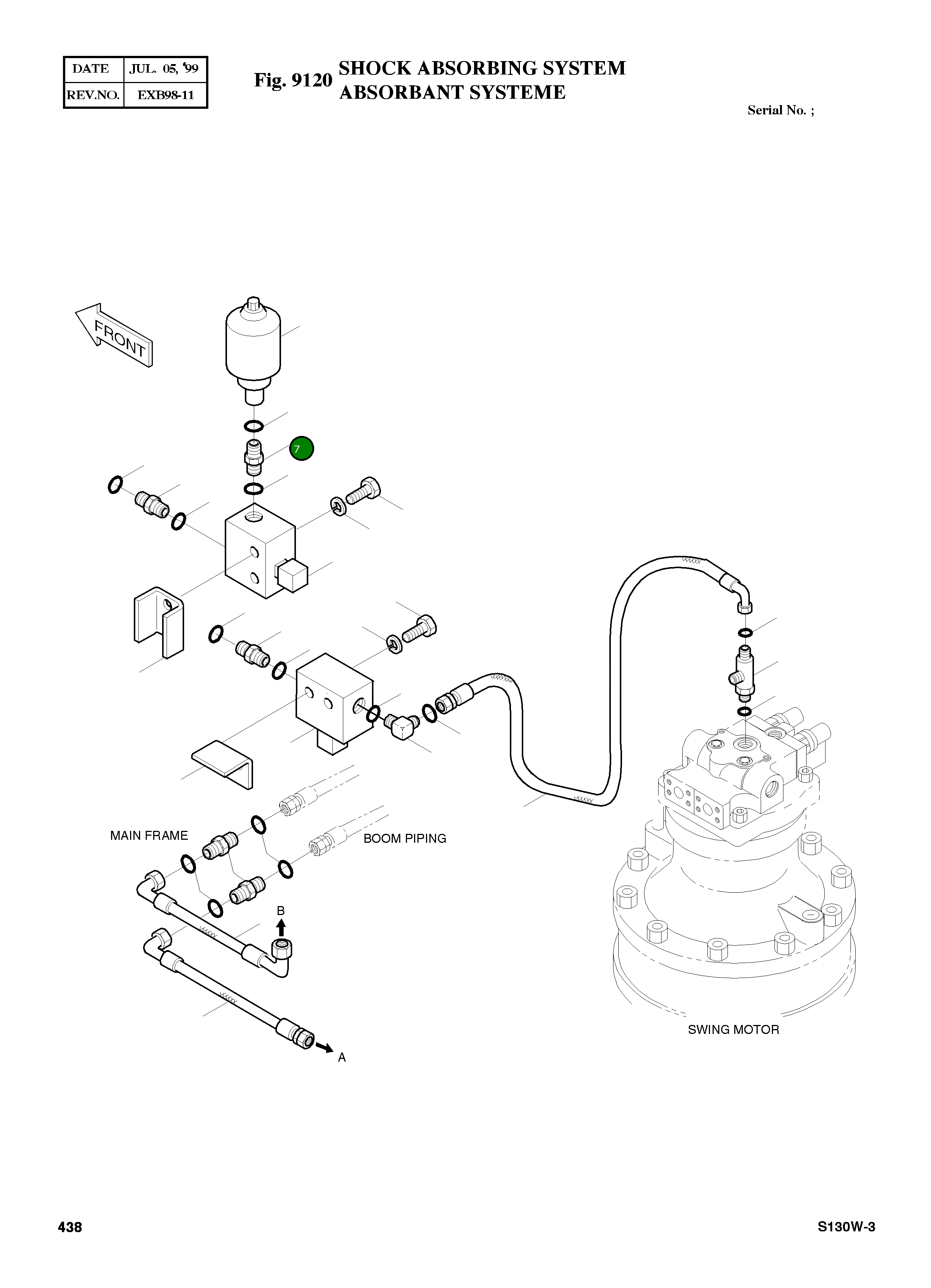 Адаптер M30X1.5XPF3/4 2181-1938D6 Komatsu