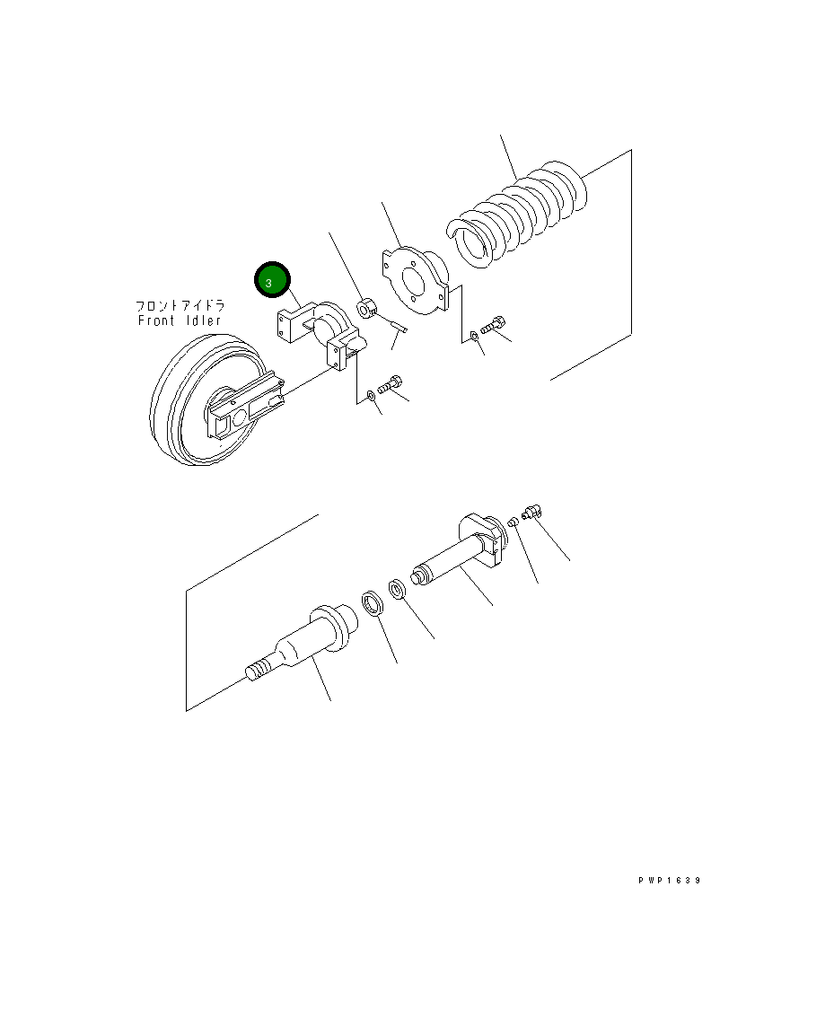 Вилка 20Y-30-38330 Komatsu